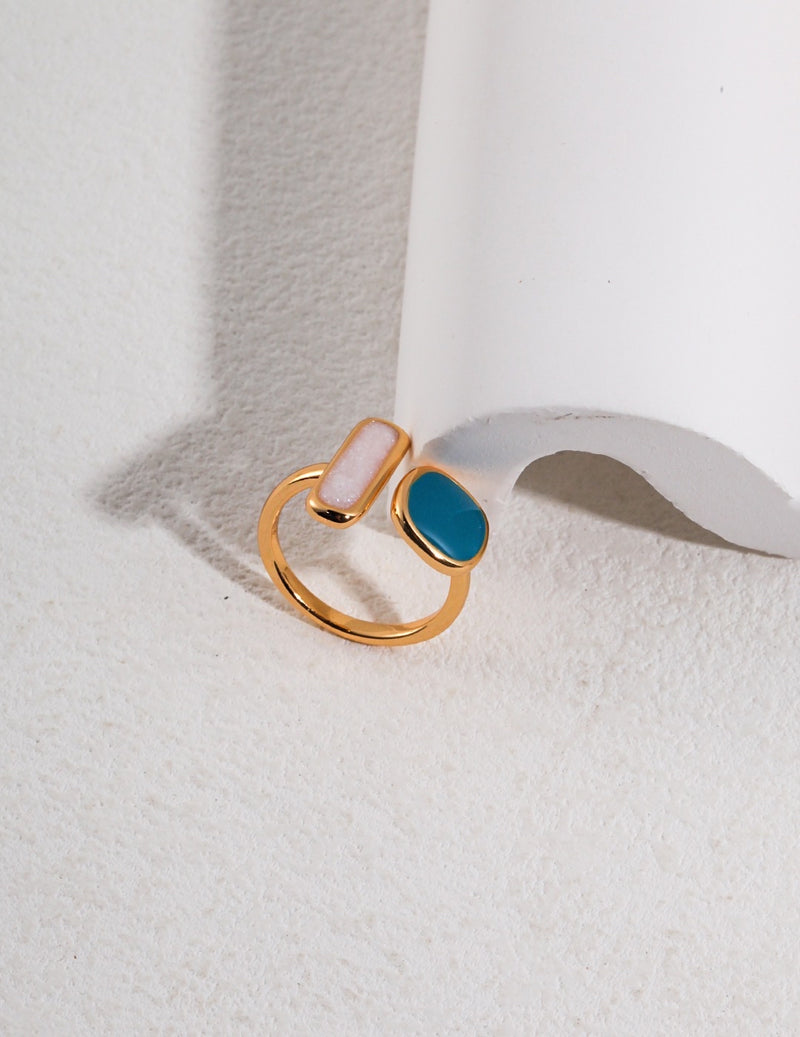 Dorothy Enamel Ring