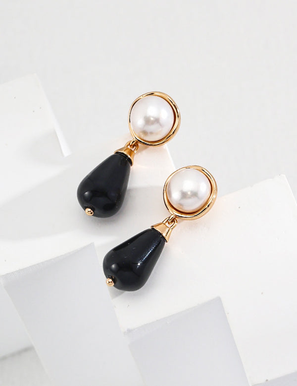 Doris Pearl Drop Earrings