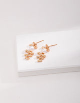 Audrey Pearl Earrings