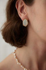 Bess Mother of Pearl Earrings