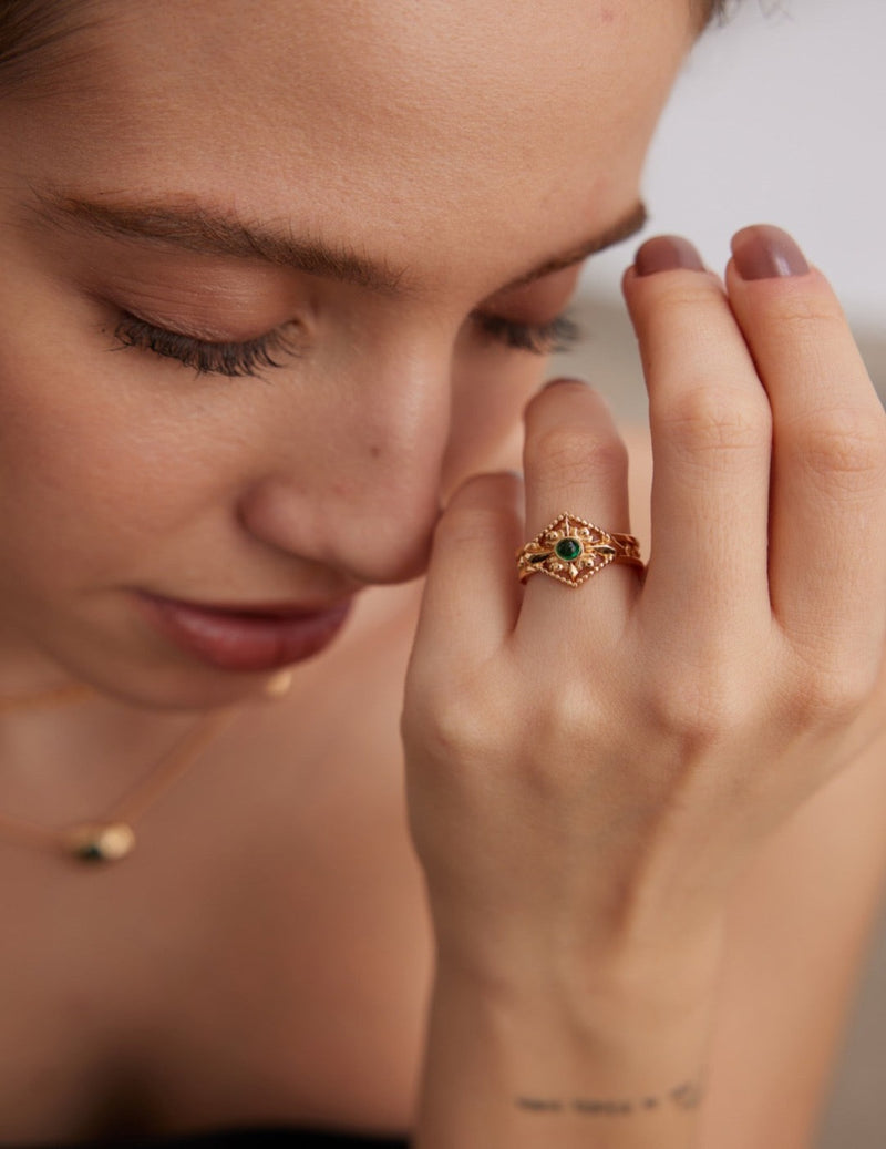 Xanthe Zircon Ring