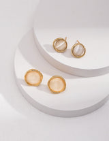 Martina Cat's-Eye Earrings