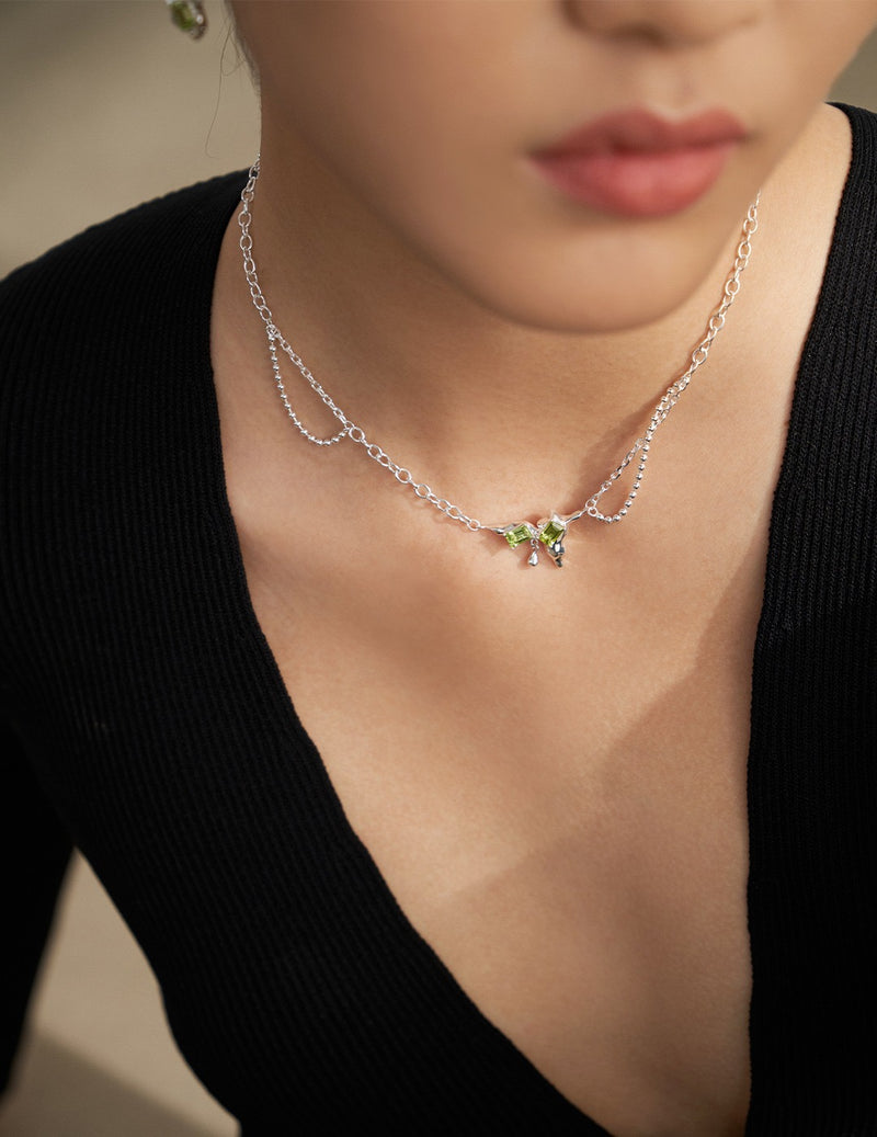 Vera Peridot Necklace