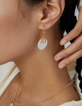 Tiffany Mother of Pearl Earrings