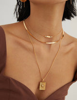 Syna Snake Chain Necklace