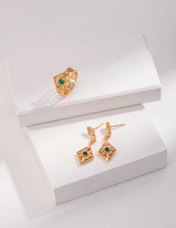 Xanthe Zircon Earrings