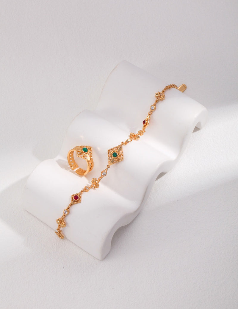 Xanthe Zircon Bracelet