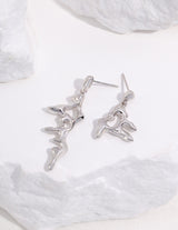 Flow Asymmetric Drop Earrings