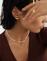 Curve Pearl Necklace