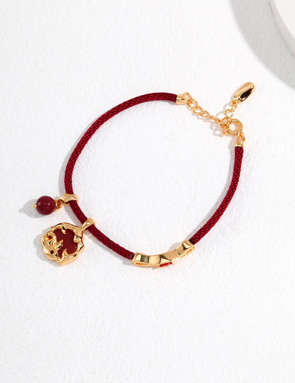 Bunny Red String Bracelet