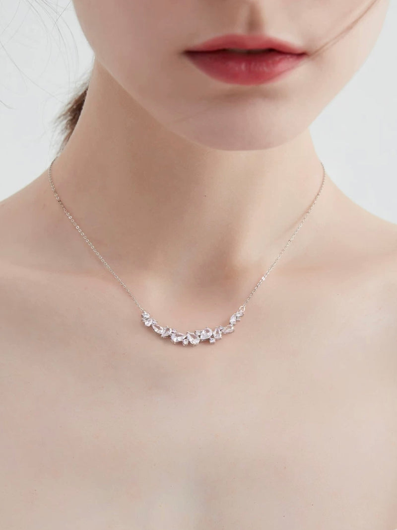 Wisteria Zircon Necklace