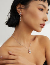 Basia Zircon Drop Earrings