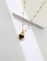 Calista Enamel Necklace