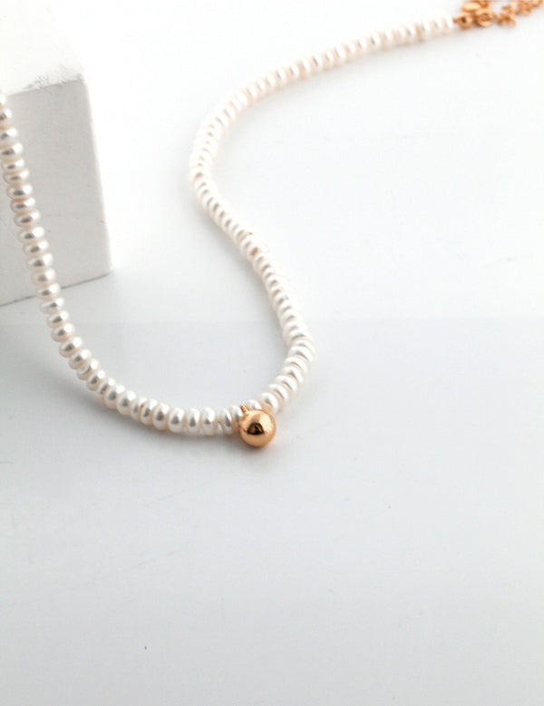 Bell Pearl Necklace