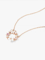 Wreath Zircon Necklace