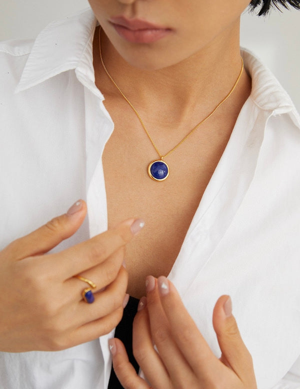 Karen Lapis Lazuli Necklace