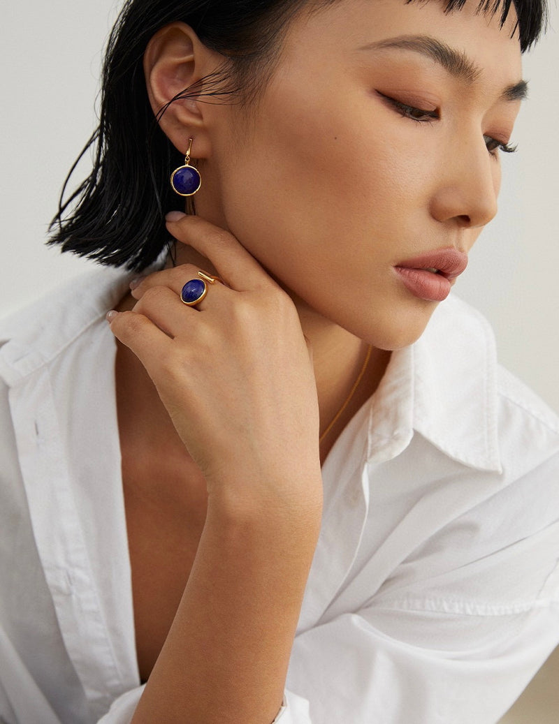 Karen Lapis Lazuli Earrings