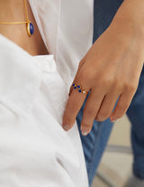 Lilith Lapis Lazuli Ring