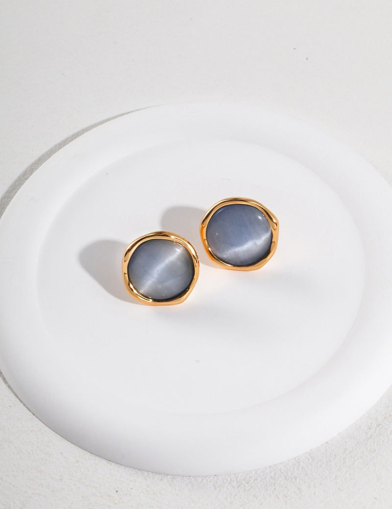 Mirabelle Cat's-Eye Earrings