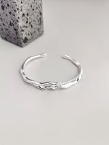 【Exclusive】Ball Chain Silver Bangle