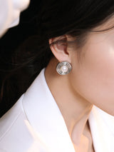 Lumos Pearl Stud Earrings