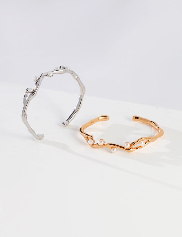 Cloud Pearl Bangle