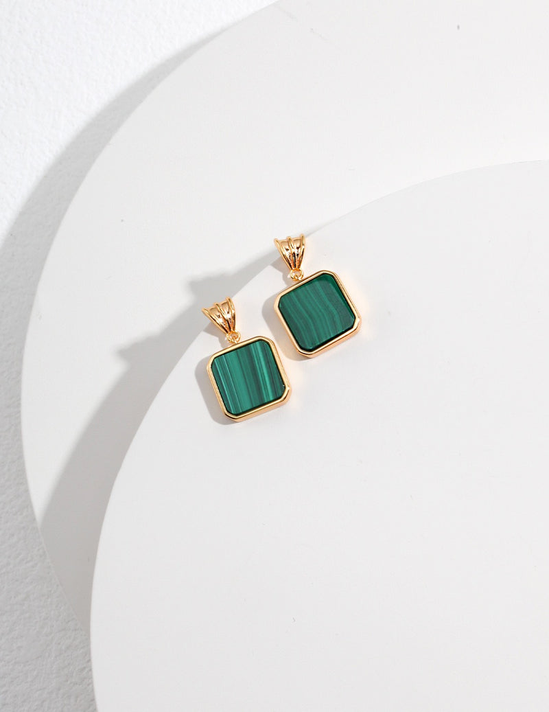 Joa Malachite Drop Earrings