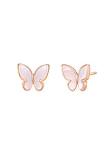 Butterfly Mother of Pearl Earrings